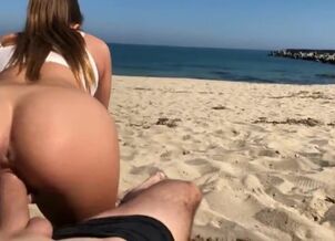 Porn in the beach